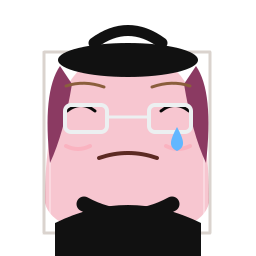 Square face example 14