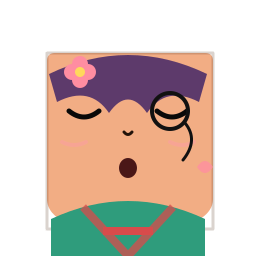 Square face example 15